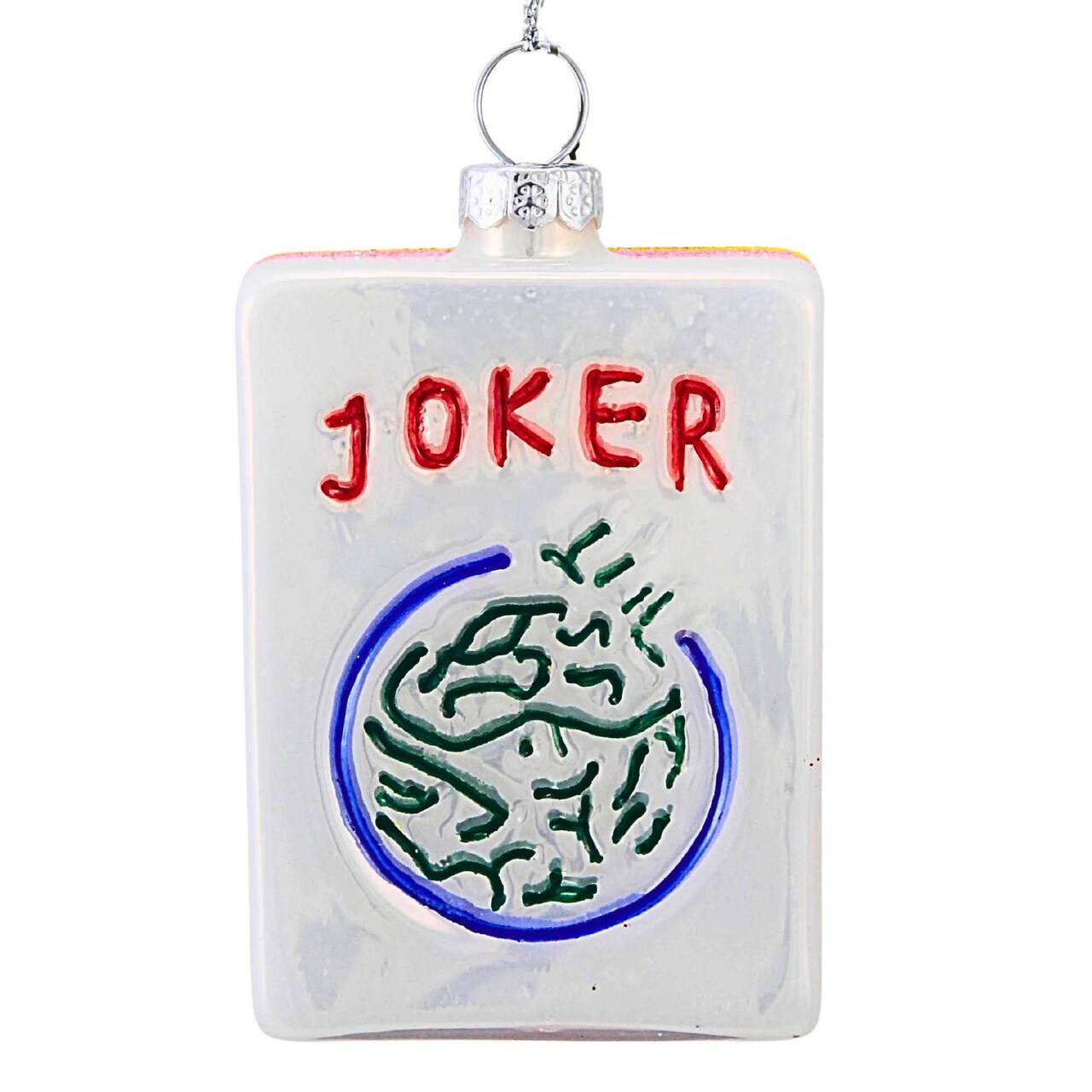 Cody Foster 2.25 In Joker Mahjong Tile Christmas Tree Ornament , Game Ornament
